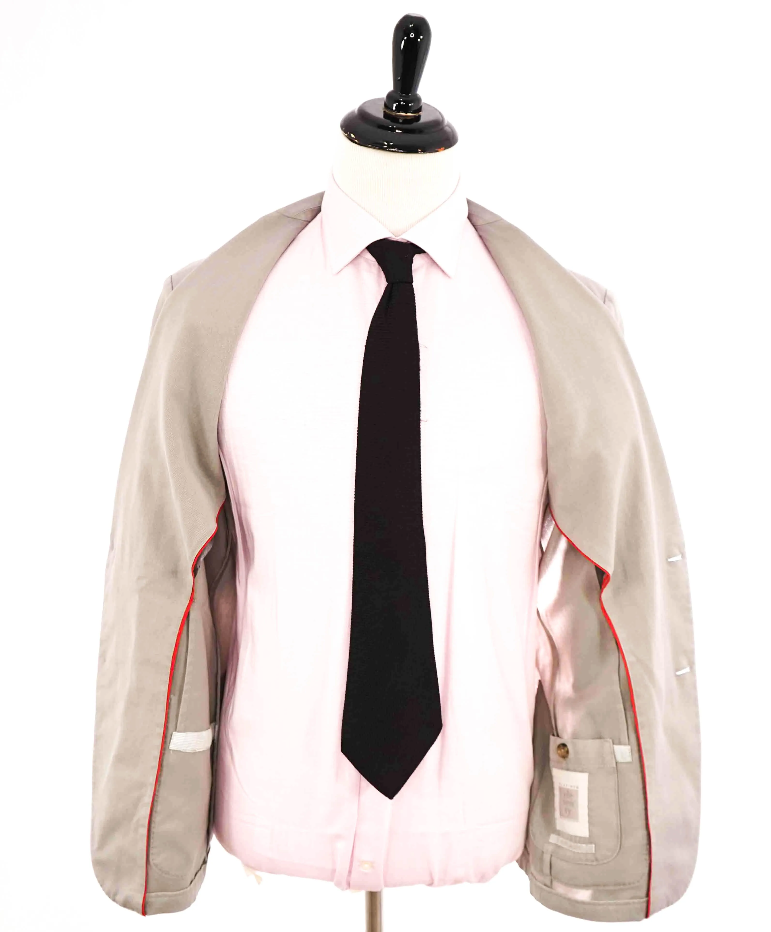 $1,095 ELEVENTY - Gray Jacquard Wool Notch Lapel Travel Blazer - 44 (54 EU)
