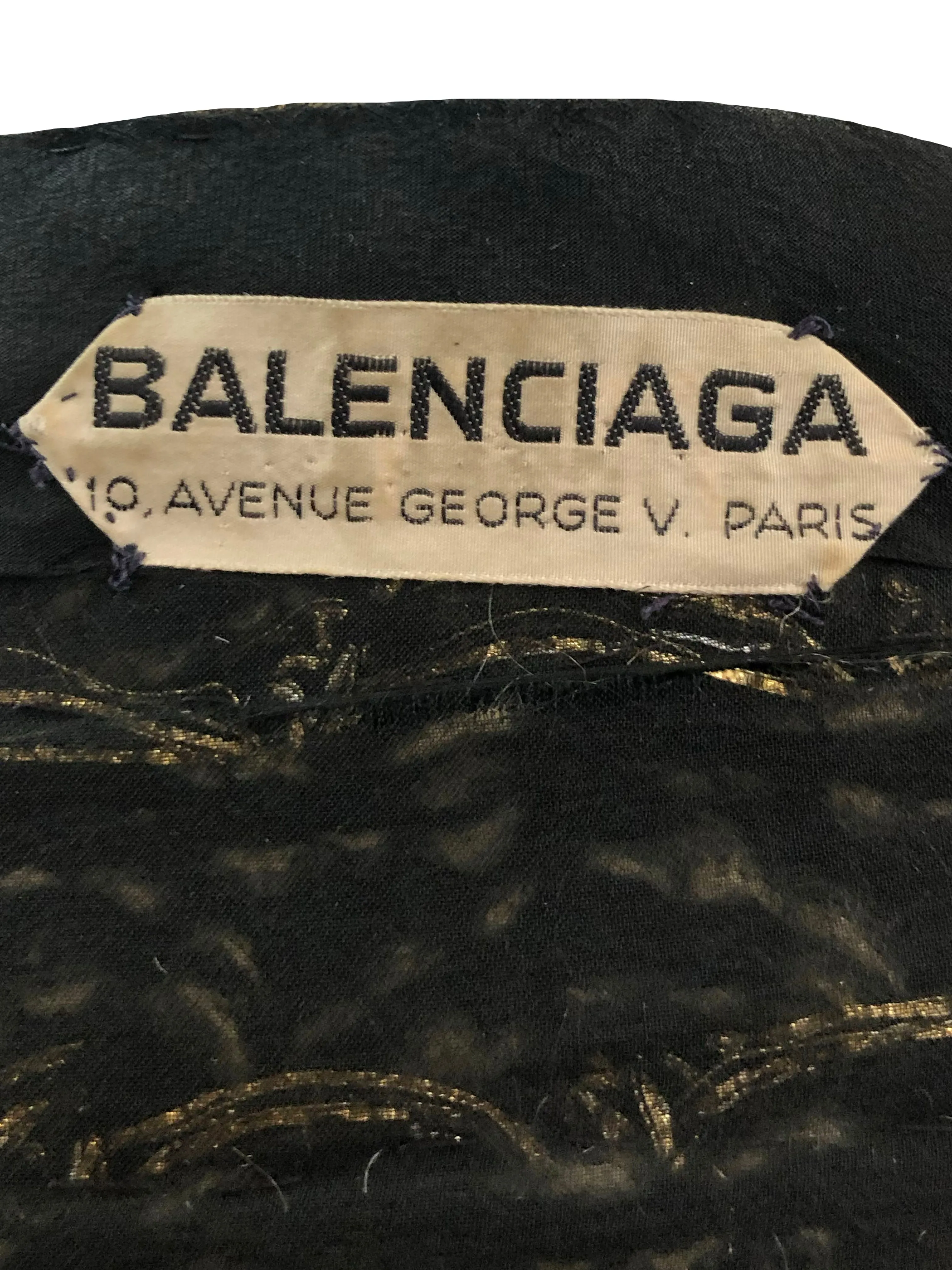 1960s Balenciaga Haute Couture Jacket