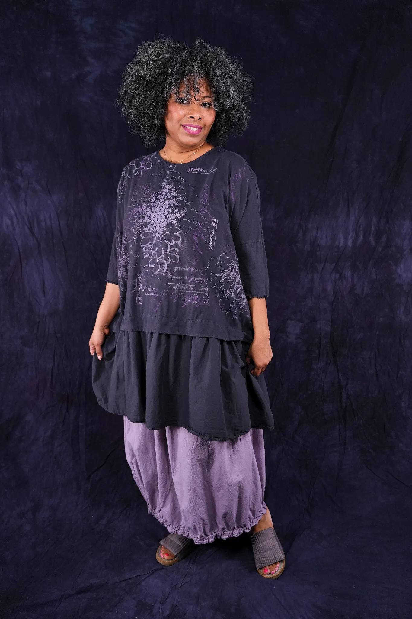 2369 Esperanza Dress Black Sand-P