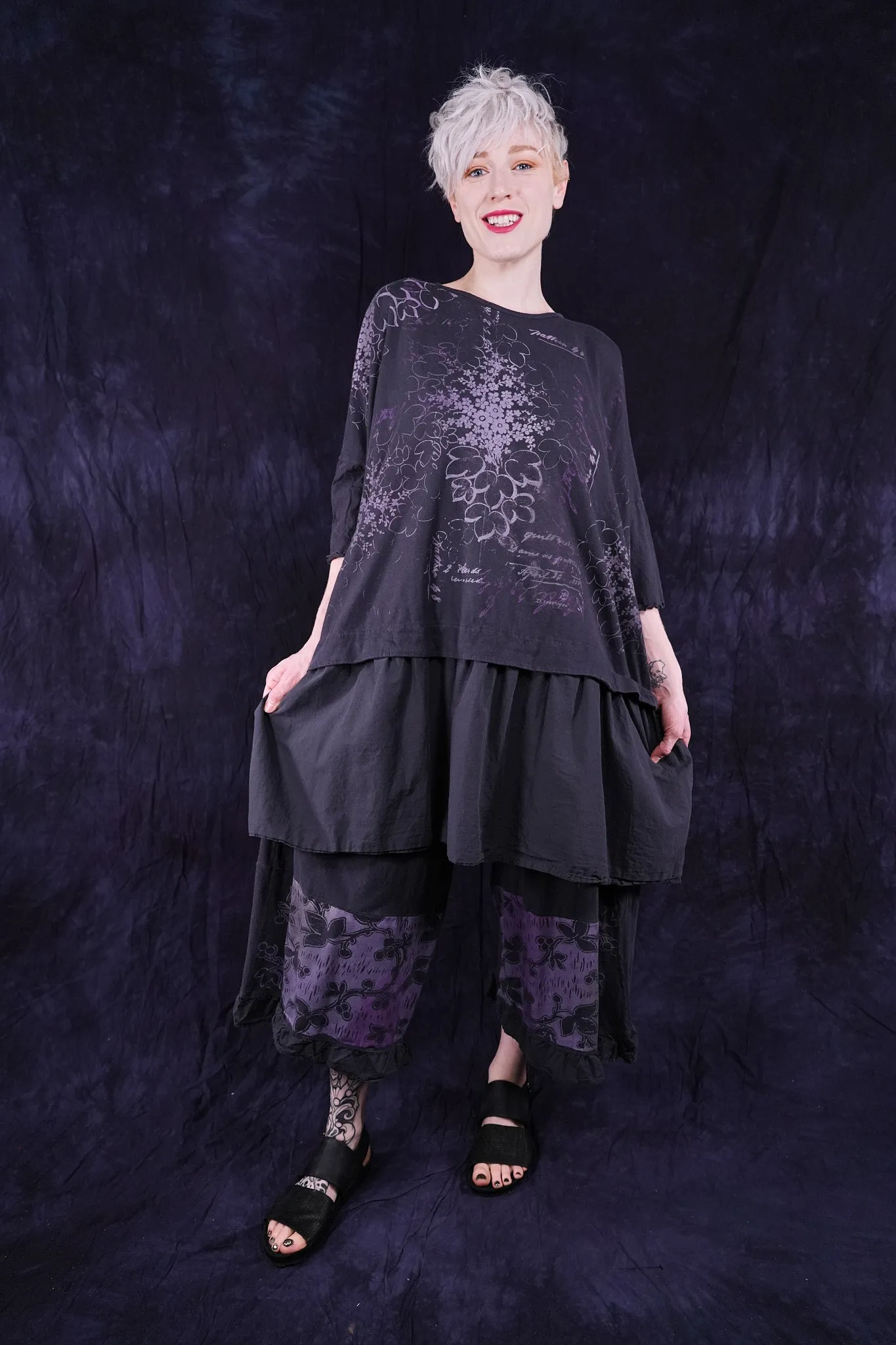 2369 Esperanza Dress Black Sand-P