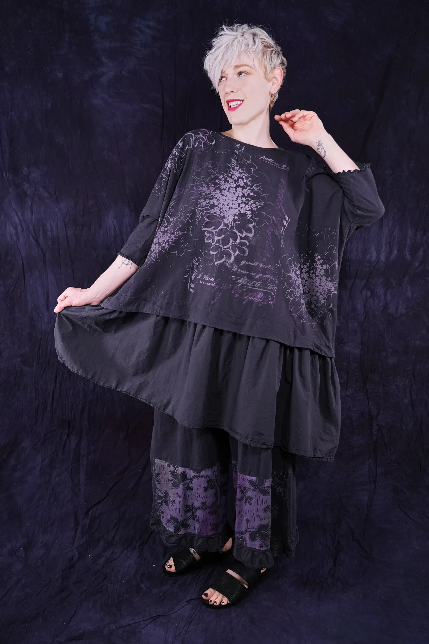 2369 Esperanza Dress Black Sand-P