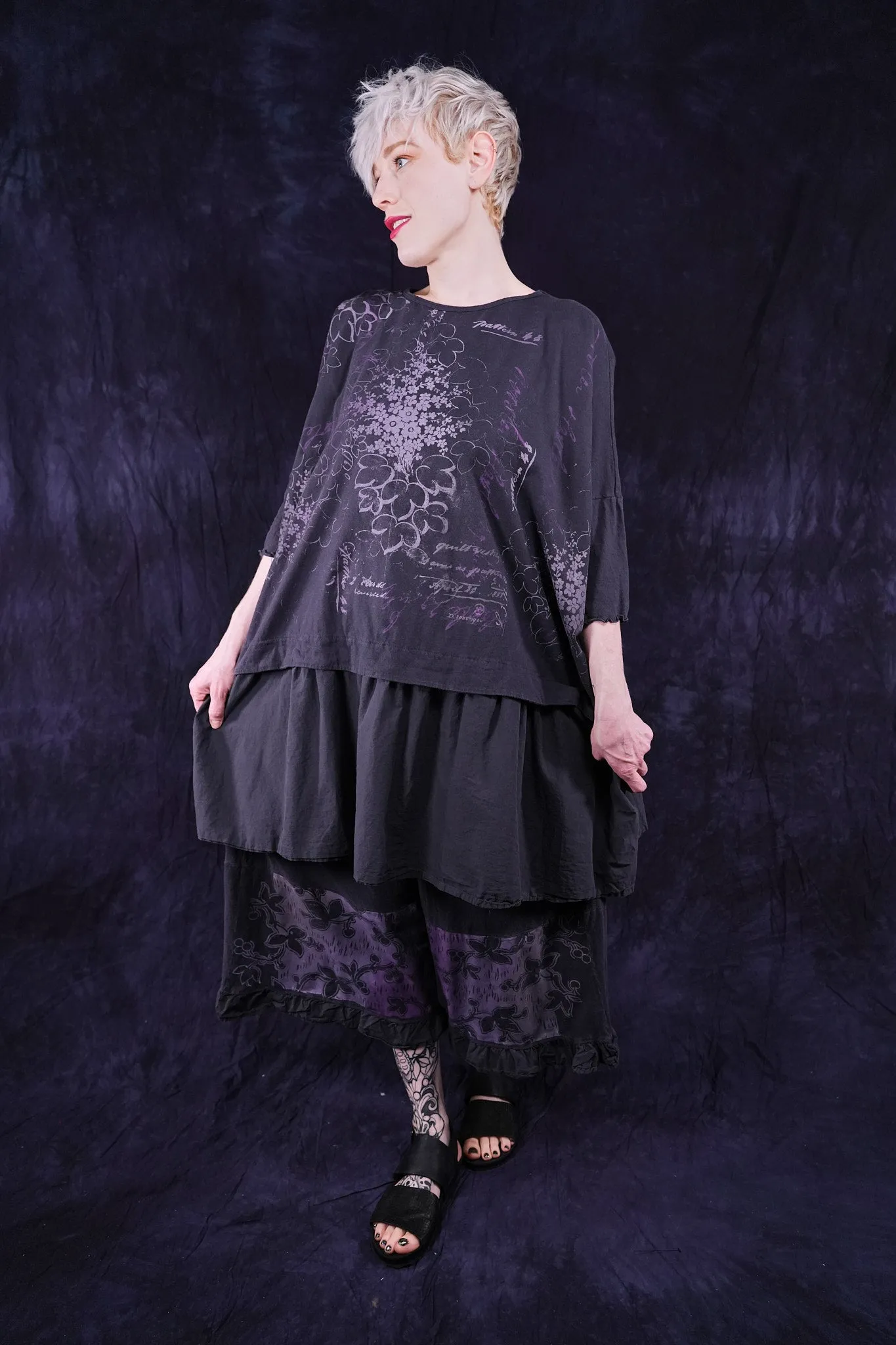 2369 Esperanza Dress Black Sand-P