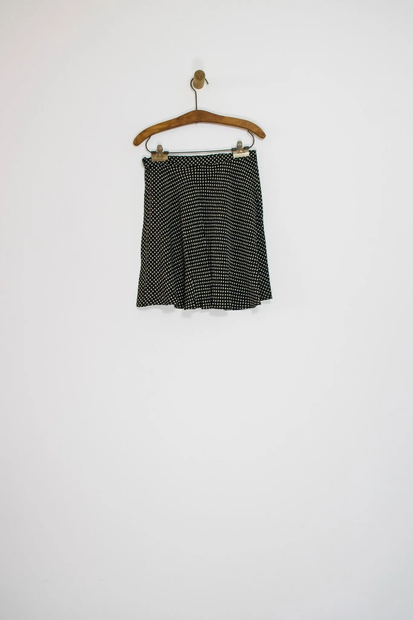 90’s DITSY FLOWER PRINT SKATER SKIRT / 28