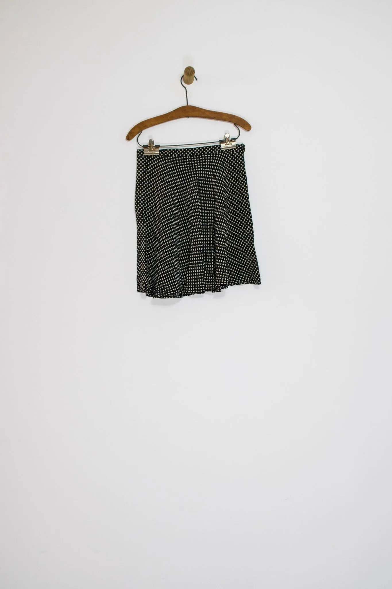 90’s DITSY FLOWER PRINT SKATER SKIRT / 28
