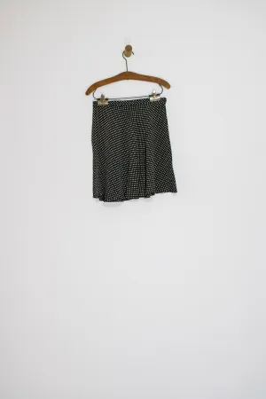 90’s DITSY FLOWER PRINT SKATER SKIRT / 28