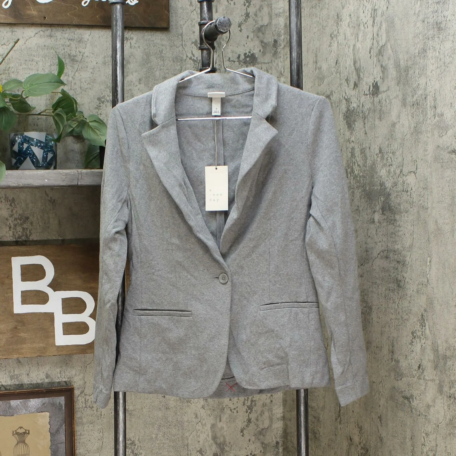 A New Day Women's Long Sleeve Knit Blazer
