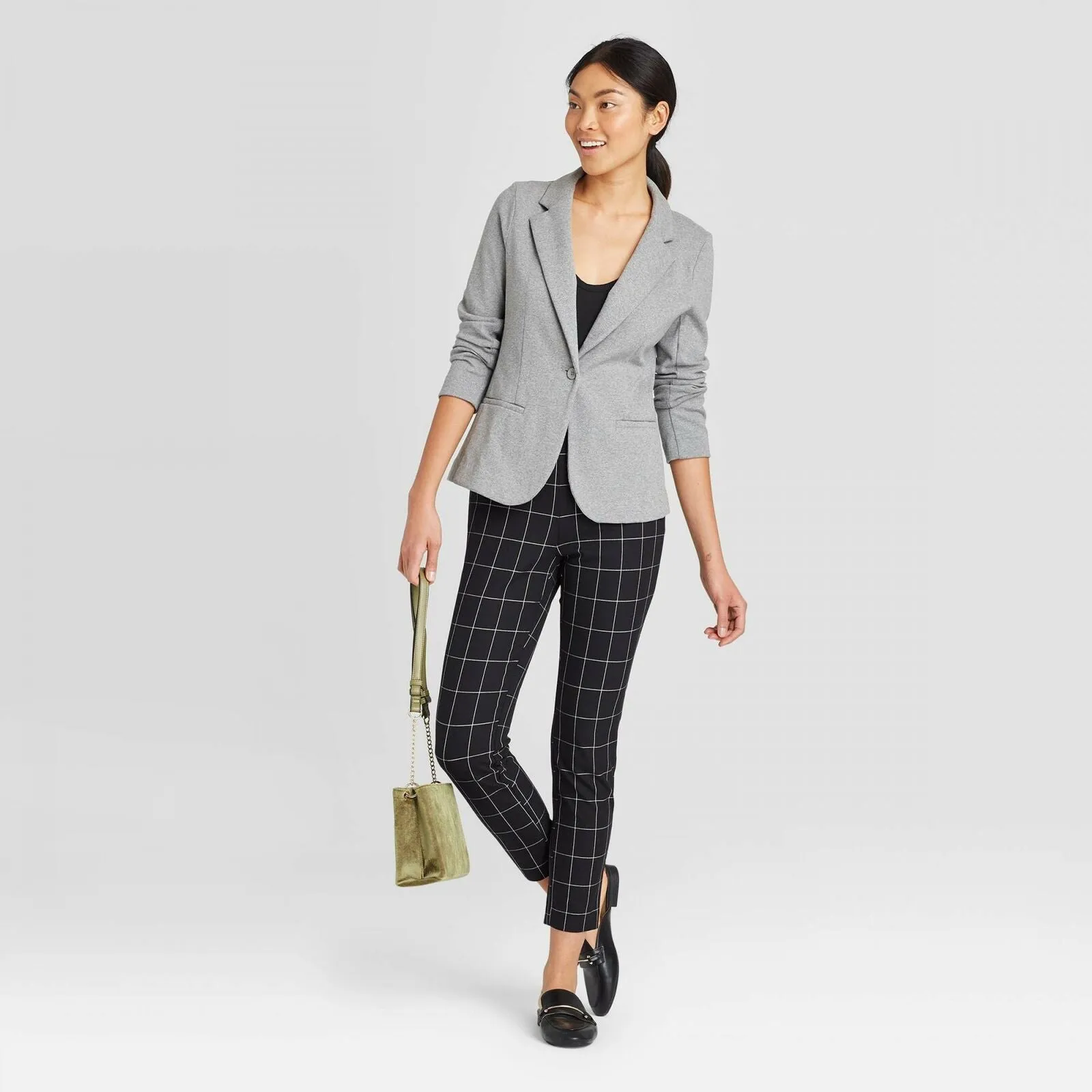 A New Day Women's Long Sleeve Knit Blazer