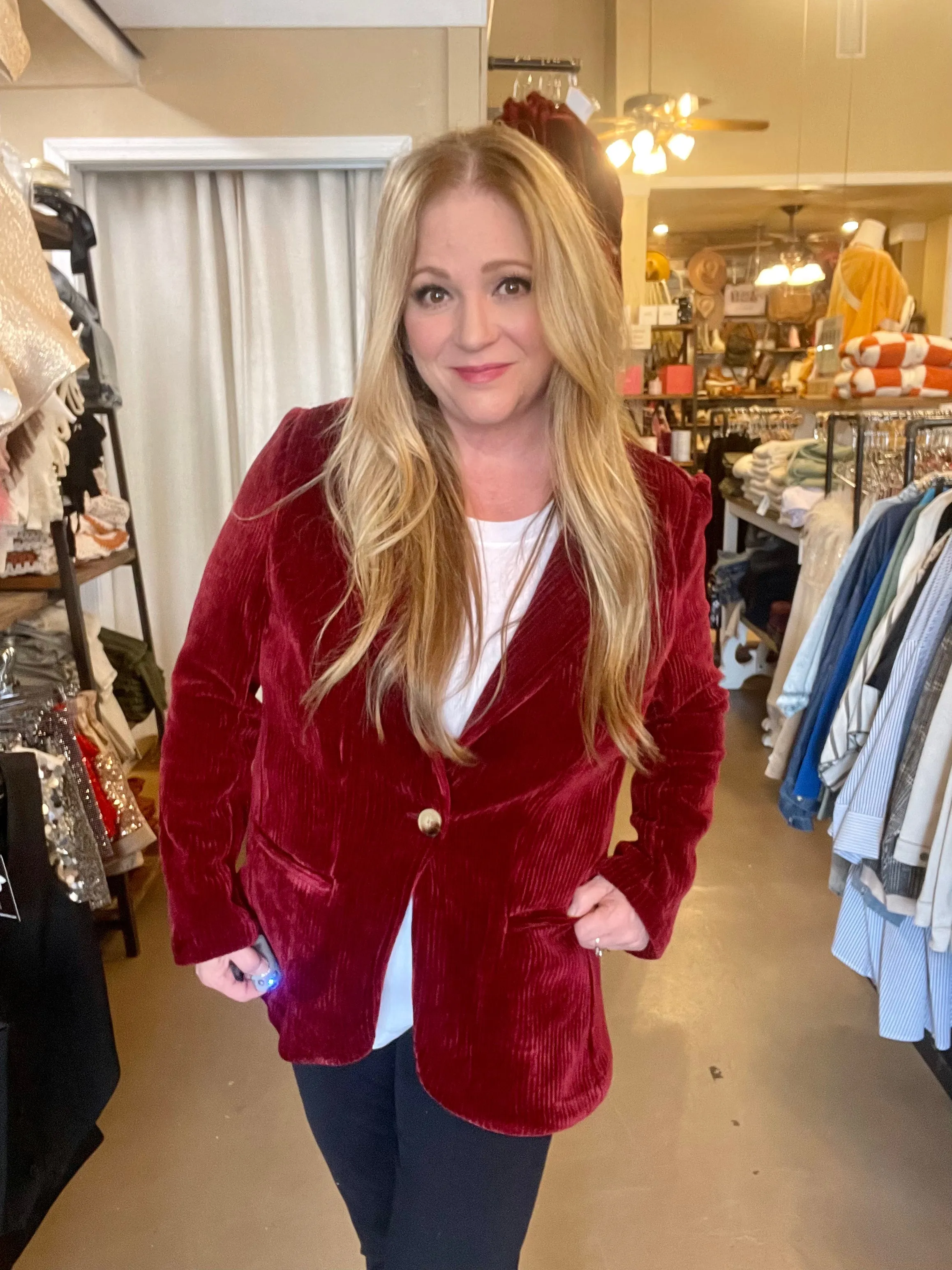 Aaliyah Compote Blazer