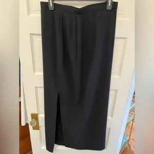 Adrianna Papell black evening skirt
