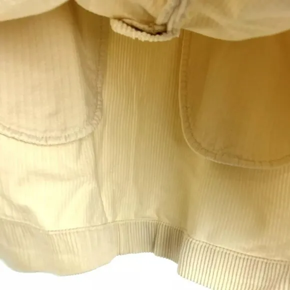Adriano Goldschmied Women’s Bernadette Cream Vintage Straight Skirt Size 28