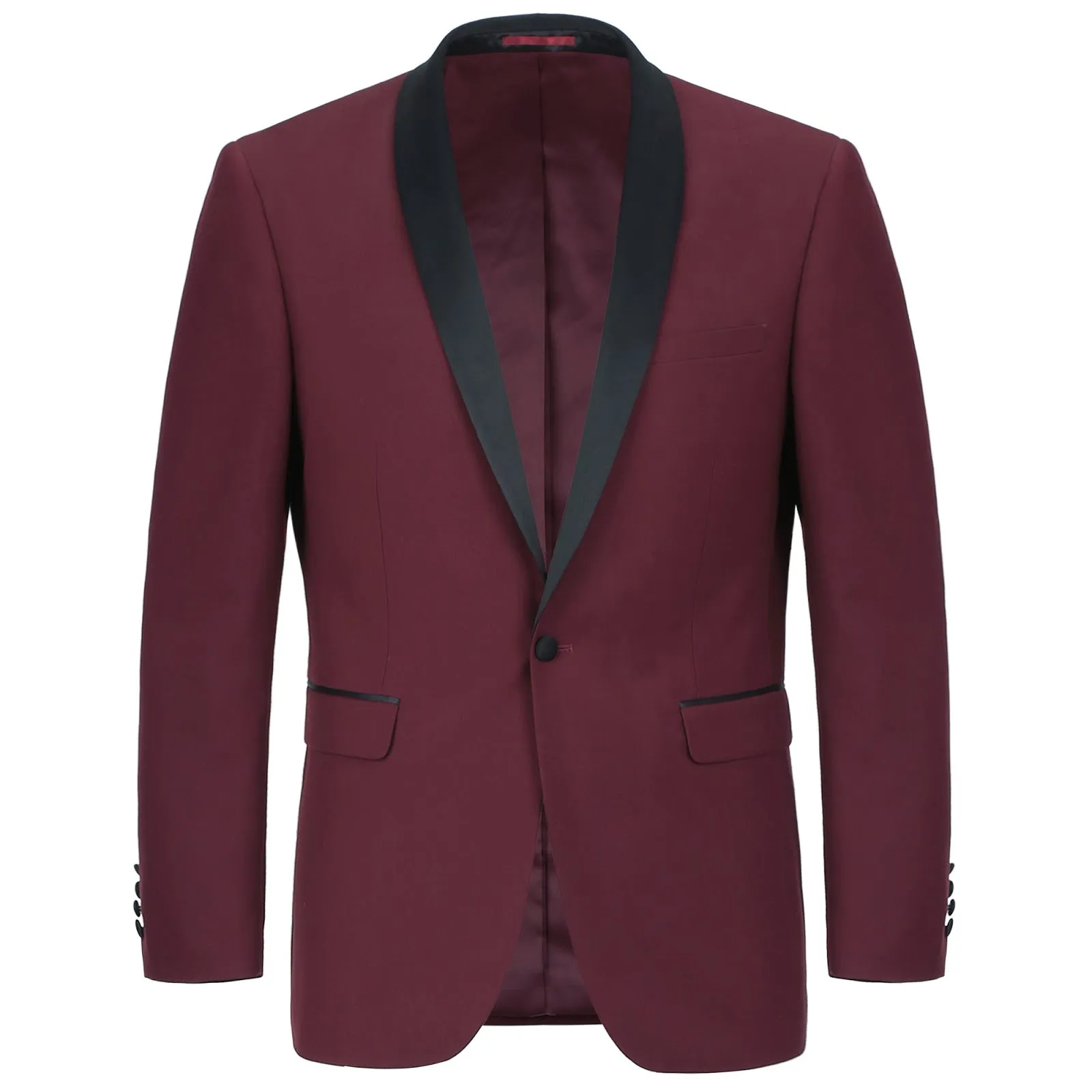 Alessandro Vitello by Renoir 2-Piece Slim Fit Shawl Lapel Tuxedo Suit 201-8