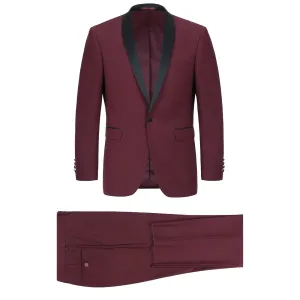 Alessandro Vitello by Renoir 2-Piece Slim Fit Shawl Lapel Tuxedo Suit 201-8