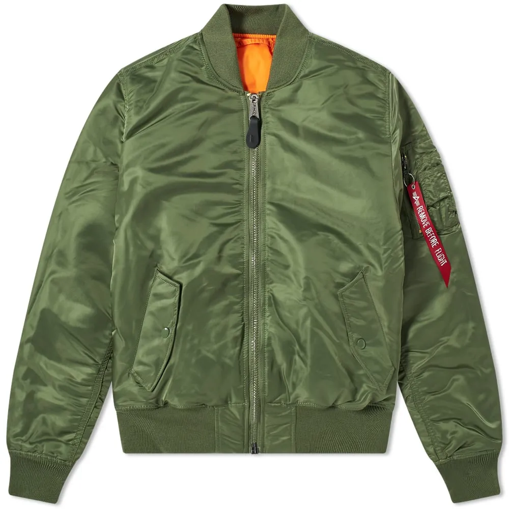 Alpha MA-1 Classic Jacket - Sage Green