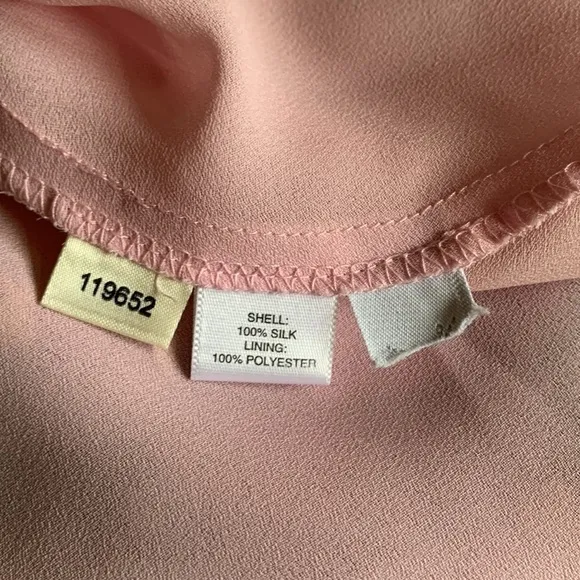 Ann Taylor pastel silk dress size 2P