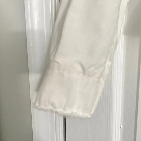 ANTHROPOLOGIE Pilcro Fray Hem Blazer