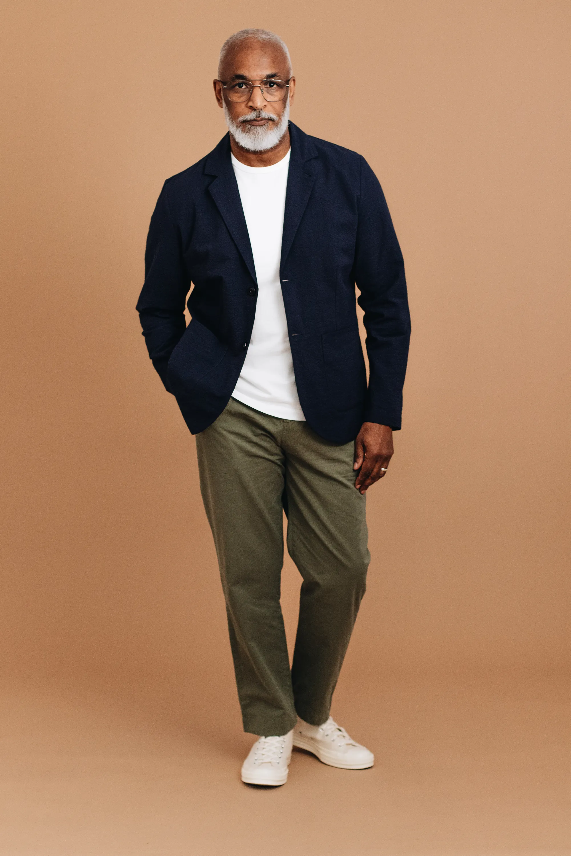 Archive Seersucker Casual Jacket