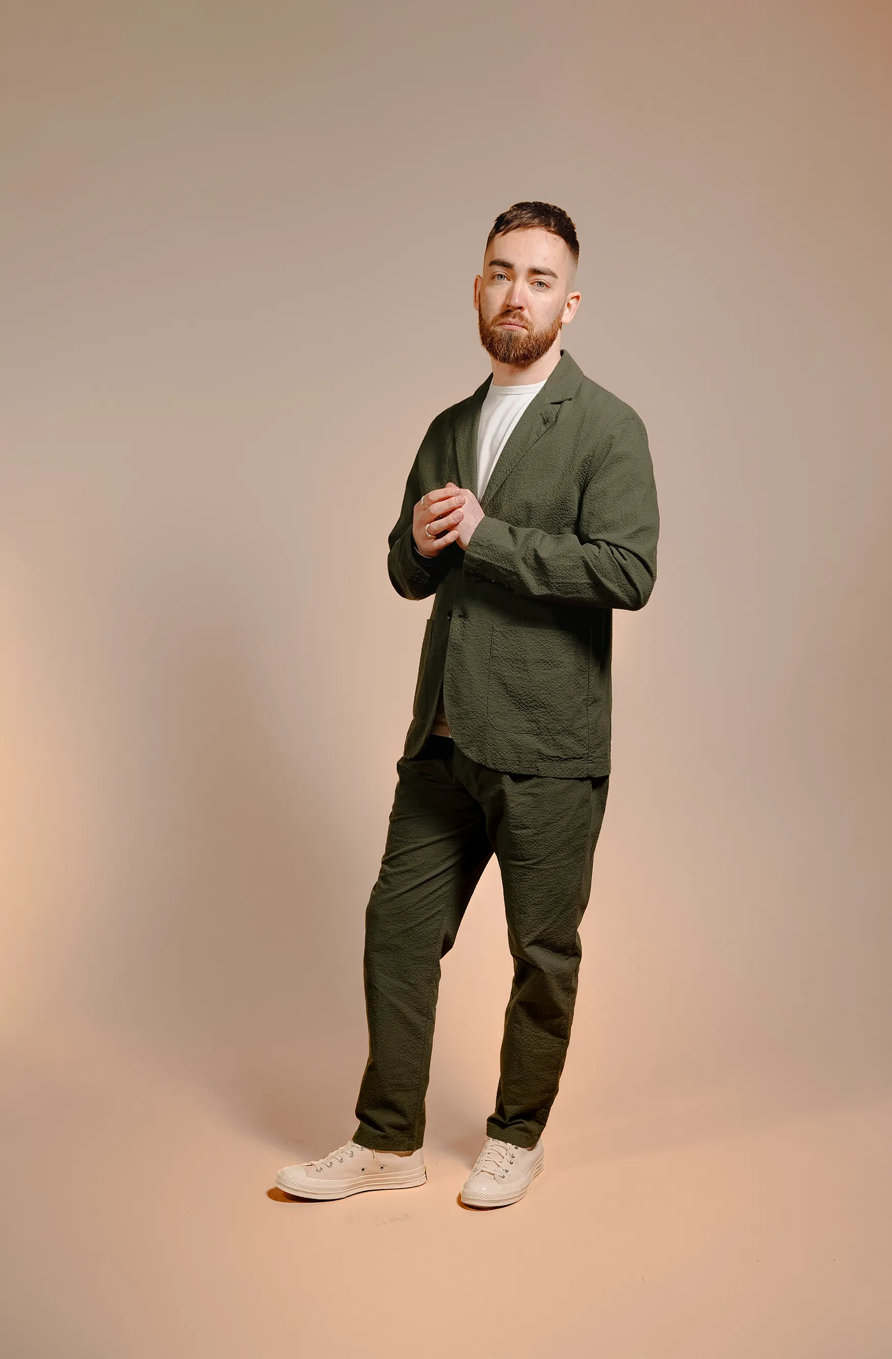 Archive Seersucker Casual Jacket