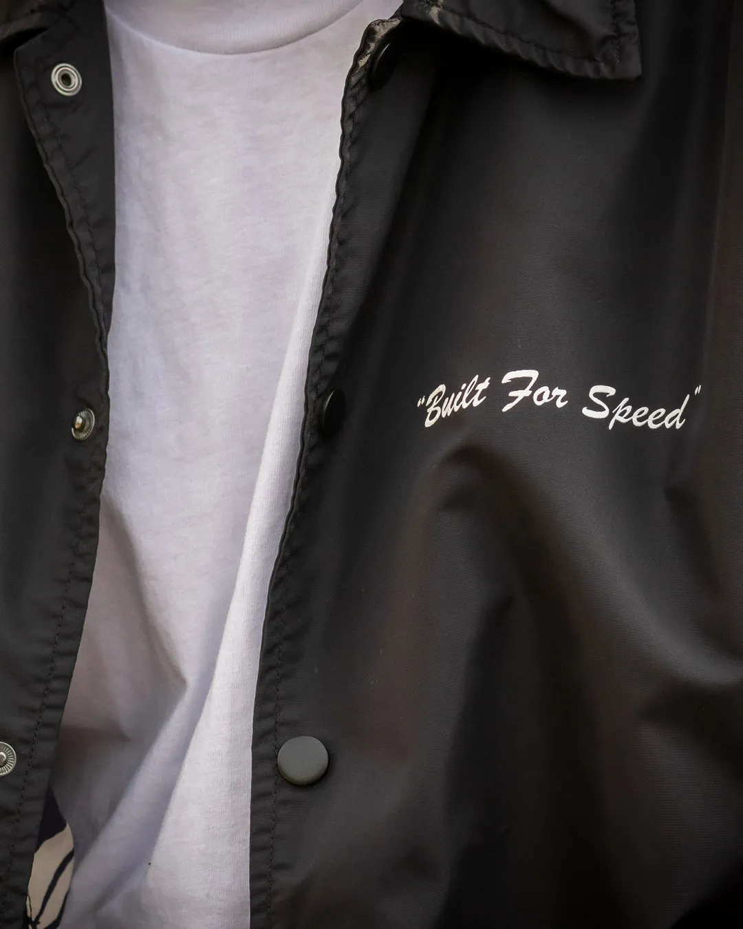 Archy's Garage Coach's Jacket - Black