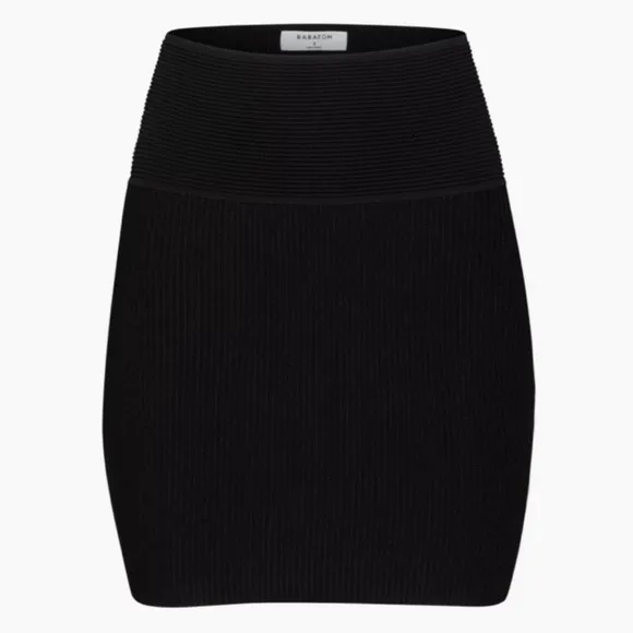 Aritzia Babaton Sculpt knit mini skirt