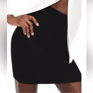 Aritzia Babaton Sculpt knit mini skirt