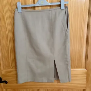 ARMANI Biege Straight Pencil Skirt