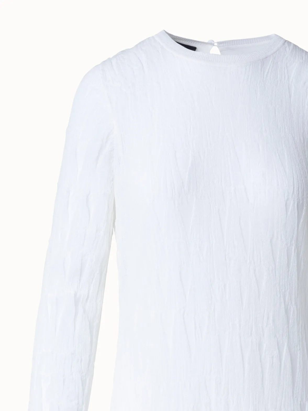 Asagao Cotton Stretch Knit Midi Dress