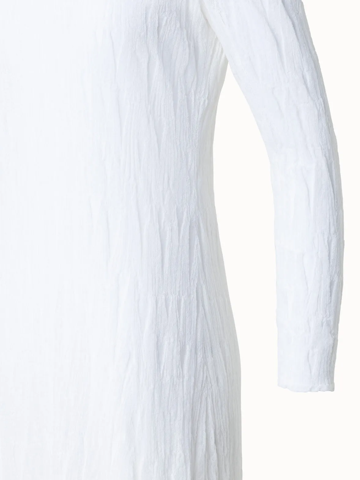 Asagao Cotton Stretch Knit Midi Dress