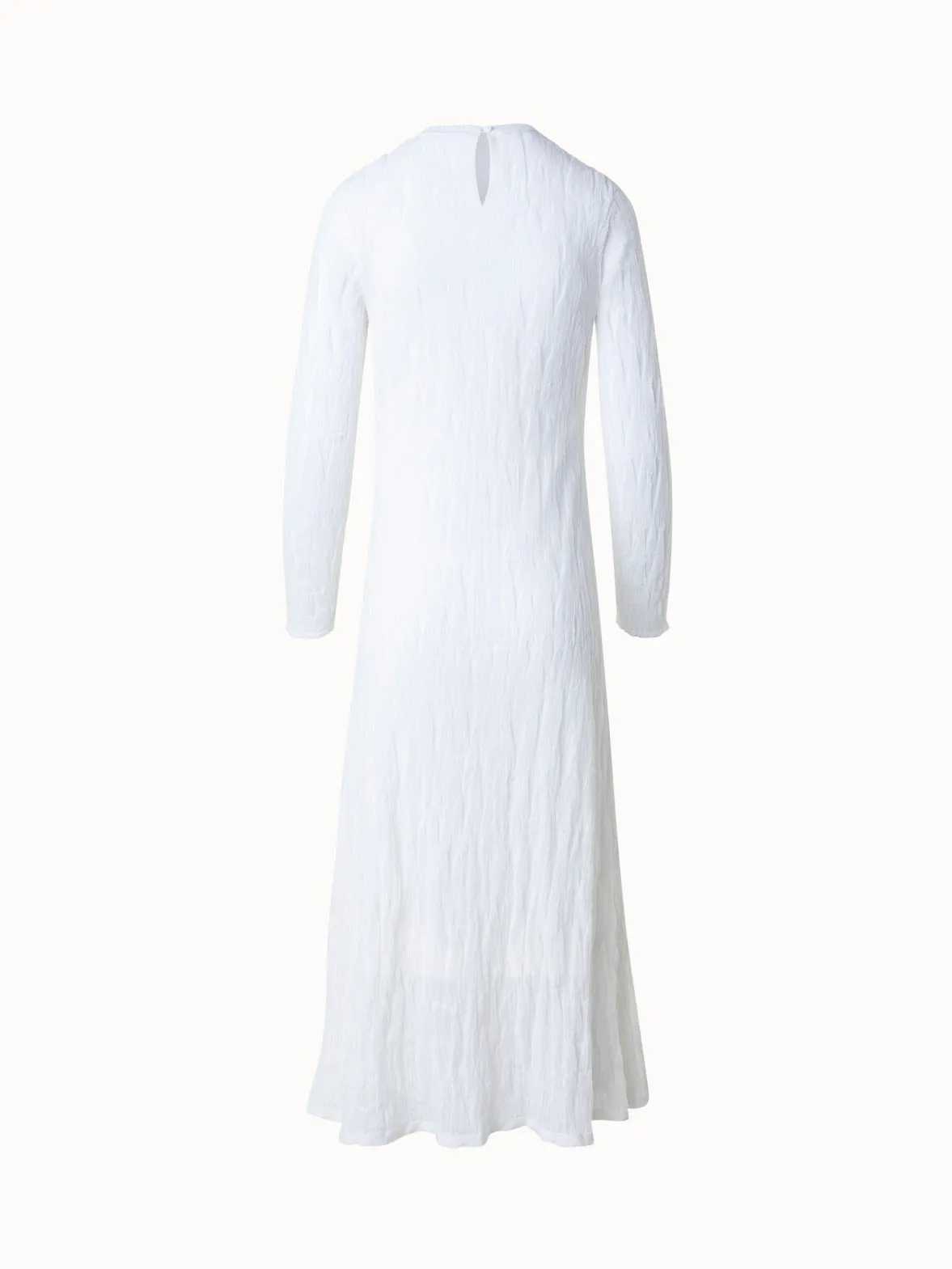 Asagao Cotton Stretch Knit Midi Dress