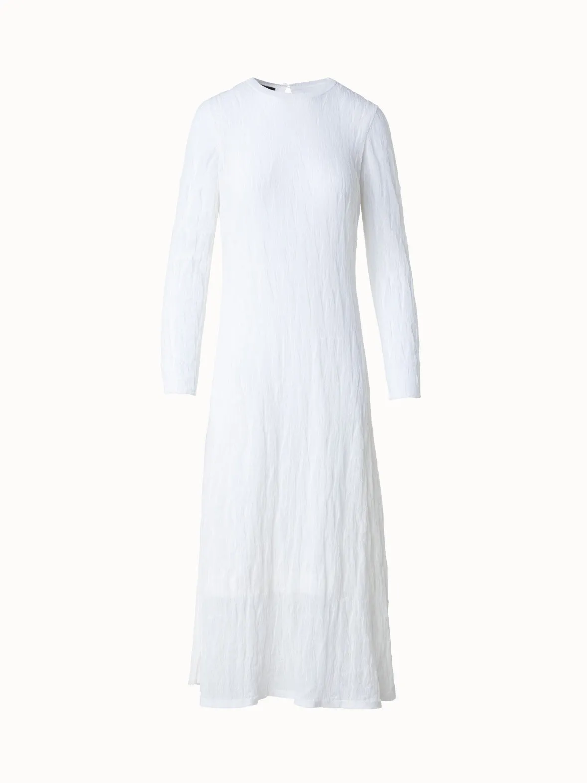 Asagao Cotton Stretch Knit Midi Dress