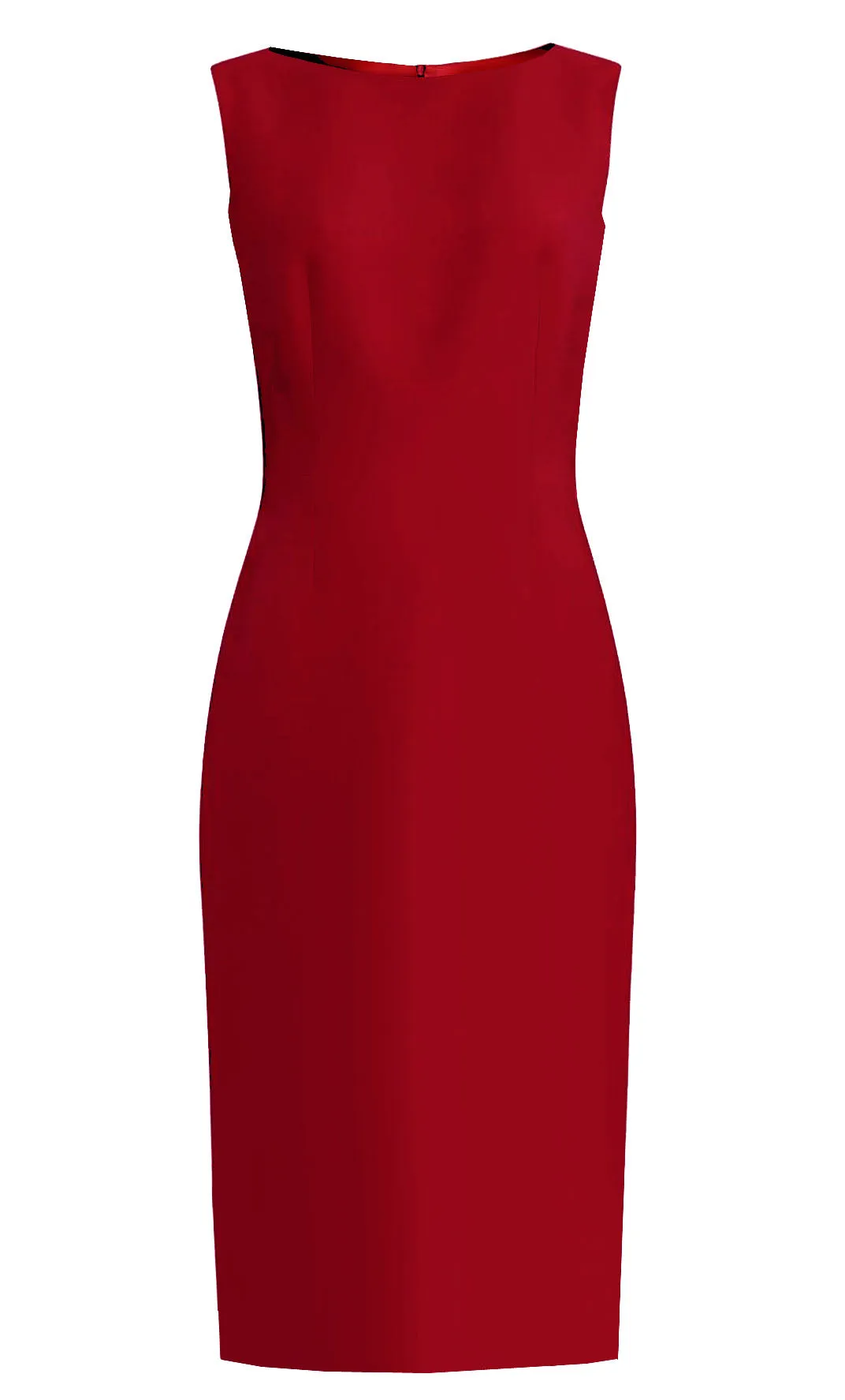 Aspen Boat Neckline Sheath Dress