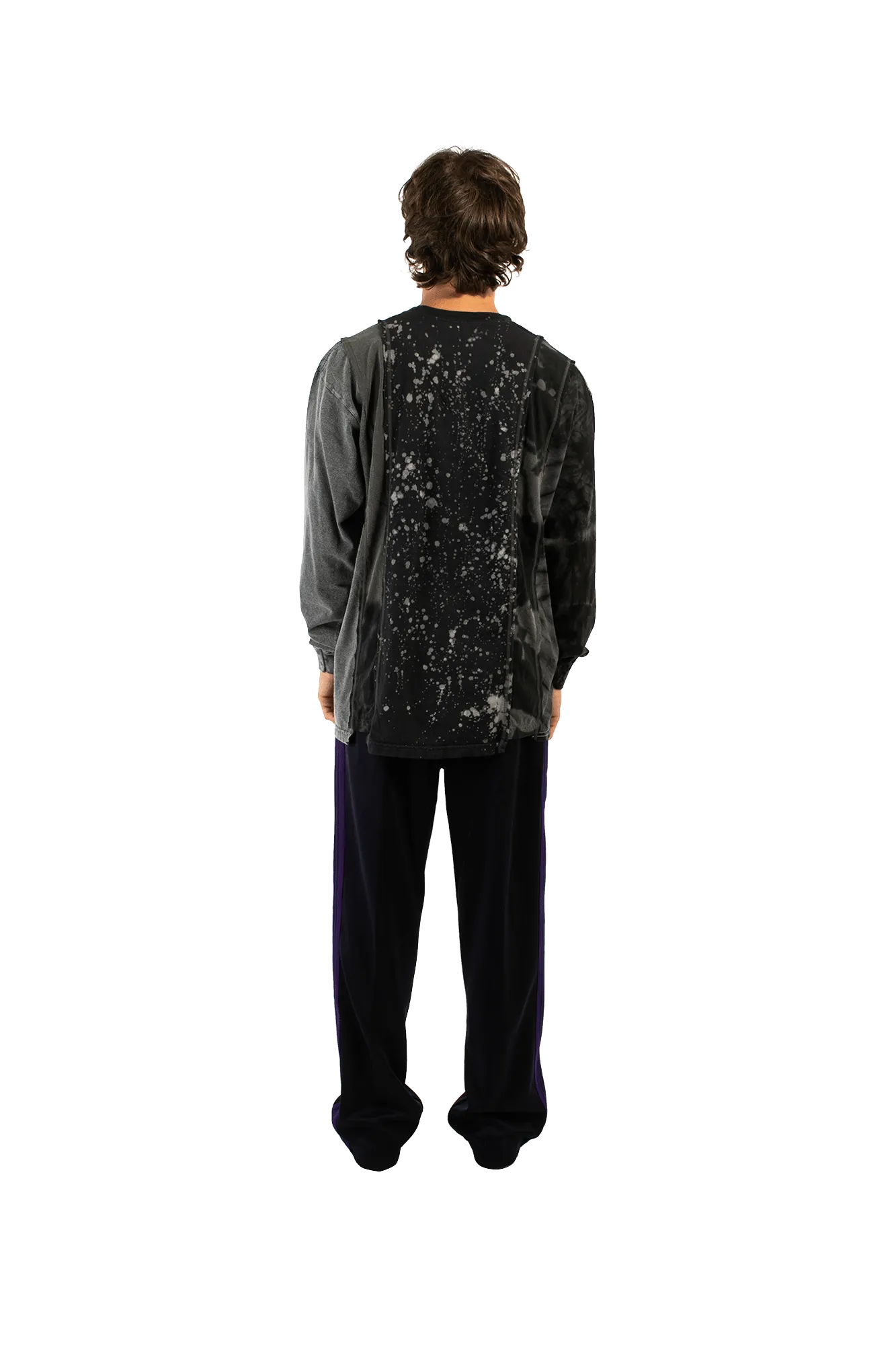 B&W Mishmash 5 Cuts Longsleeve Tee