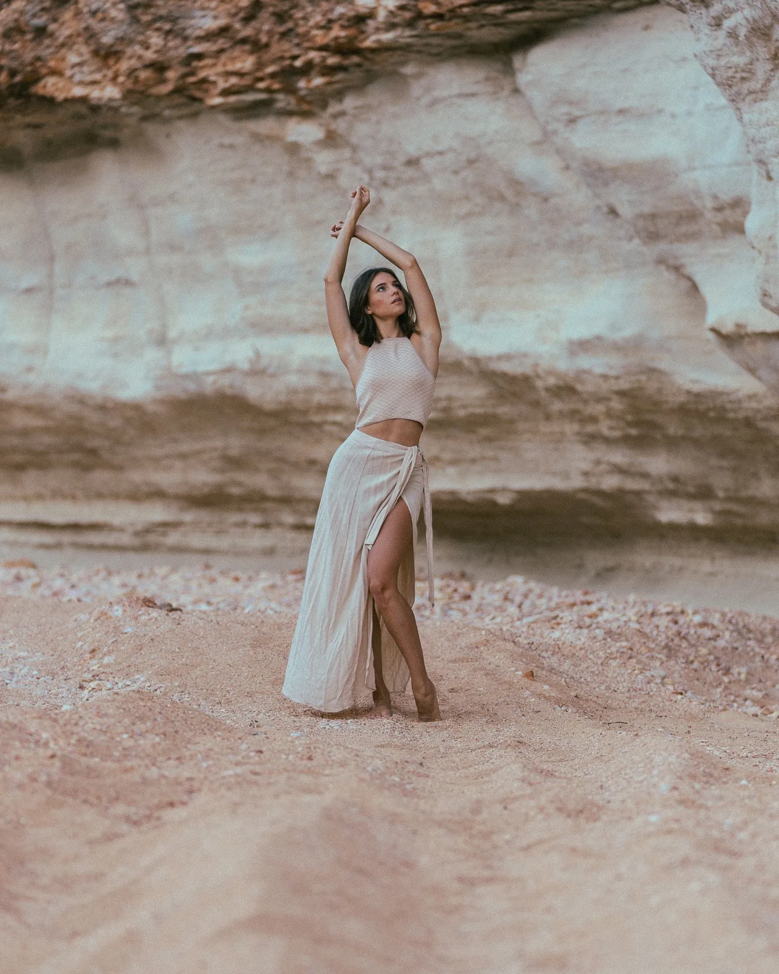 Banks Wrap Maxi Skirt