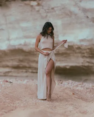 Banks Wrap Maxi Skirt