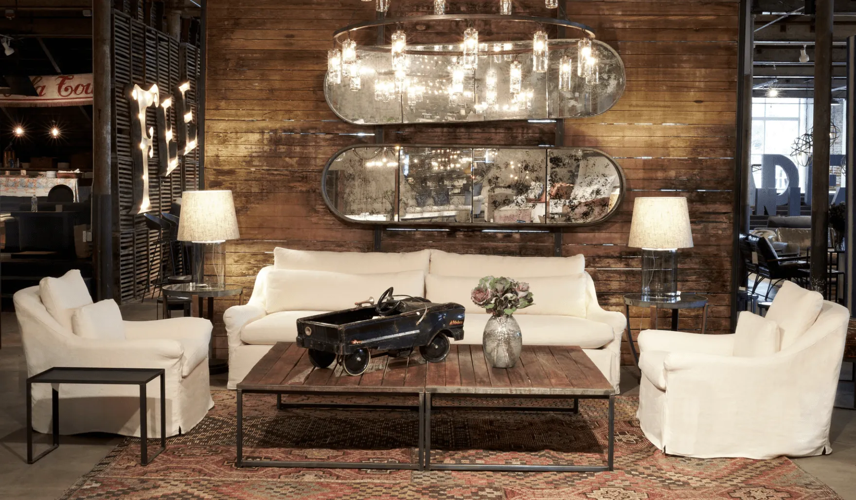 Bermuda 96in Slipcovered Sofa