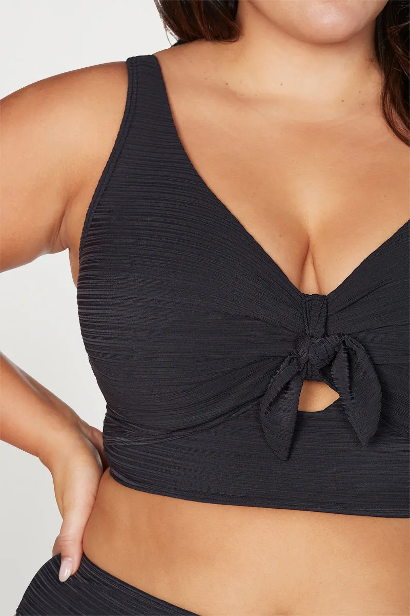 Black Aria Cezanne D - E Cup Underwire Bikini Top