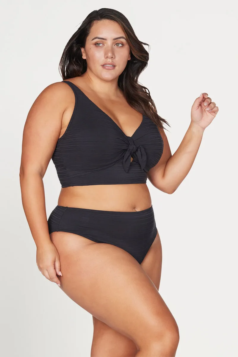 Black Aria Cezanne D - E Cup Underwire Bikini Top