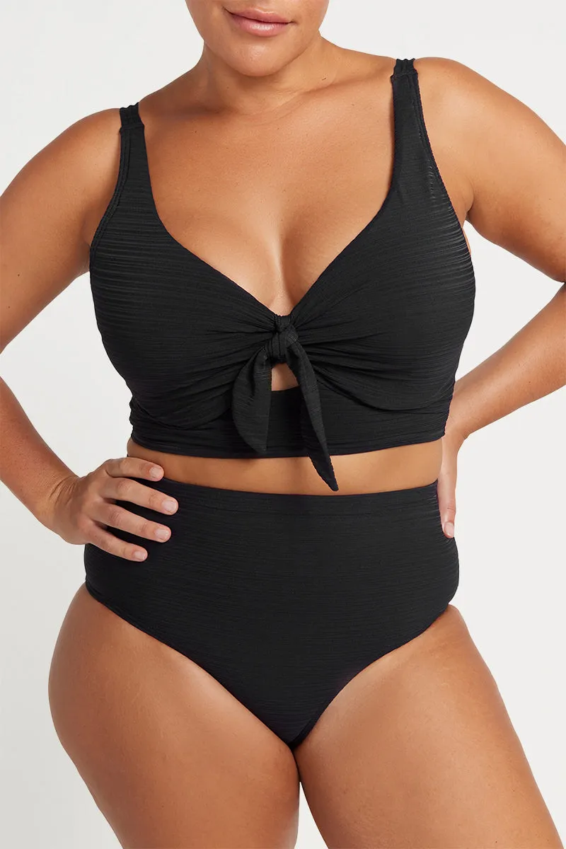 Black Aria Cezanne D - E Cup Underwire Bikini Top