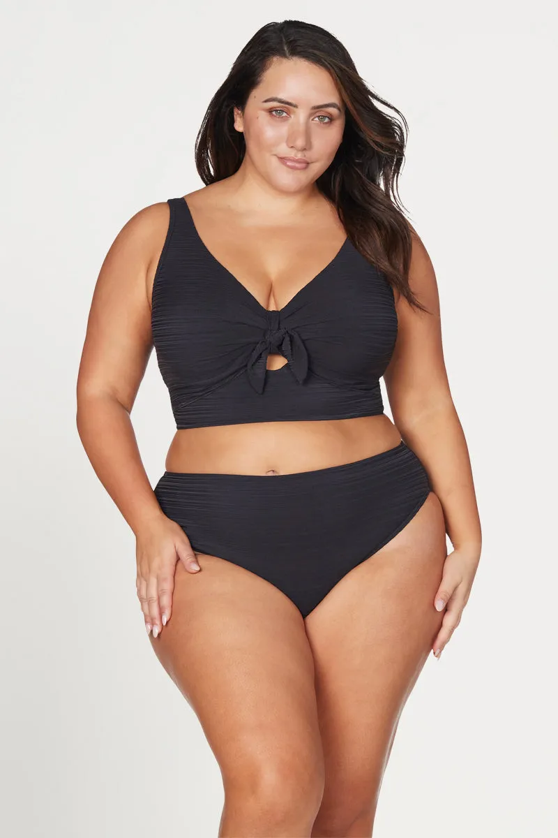 Black Aria Cezanne D - E Cup Underwire Bikini Top