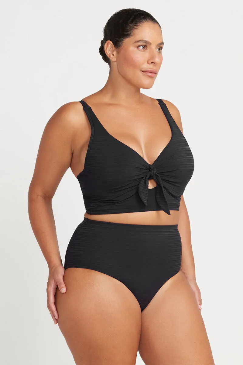 Black Aria Cezanne D - E Cup Underwire Bikini Top