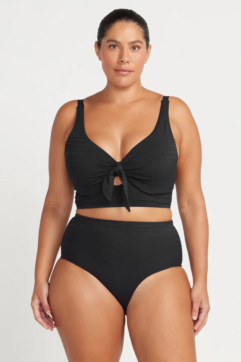 Black Aria Cezanne D - E Cup Underwire Bikini Top