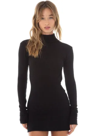 Black Mini Cut Out Dress