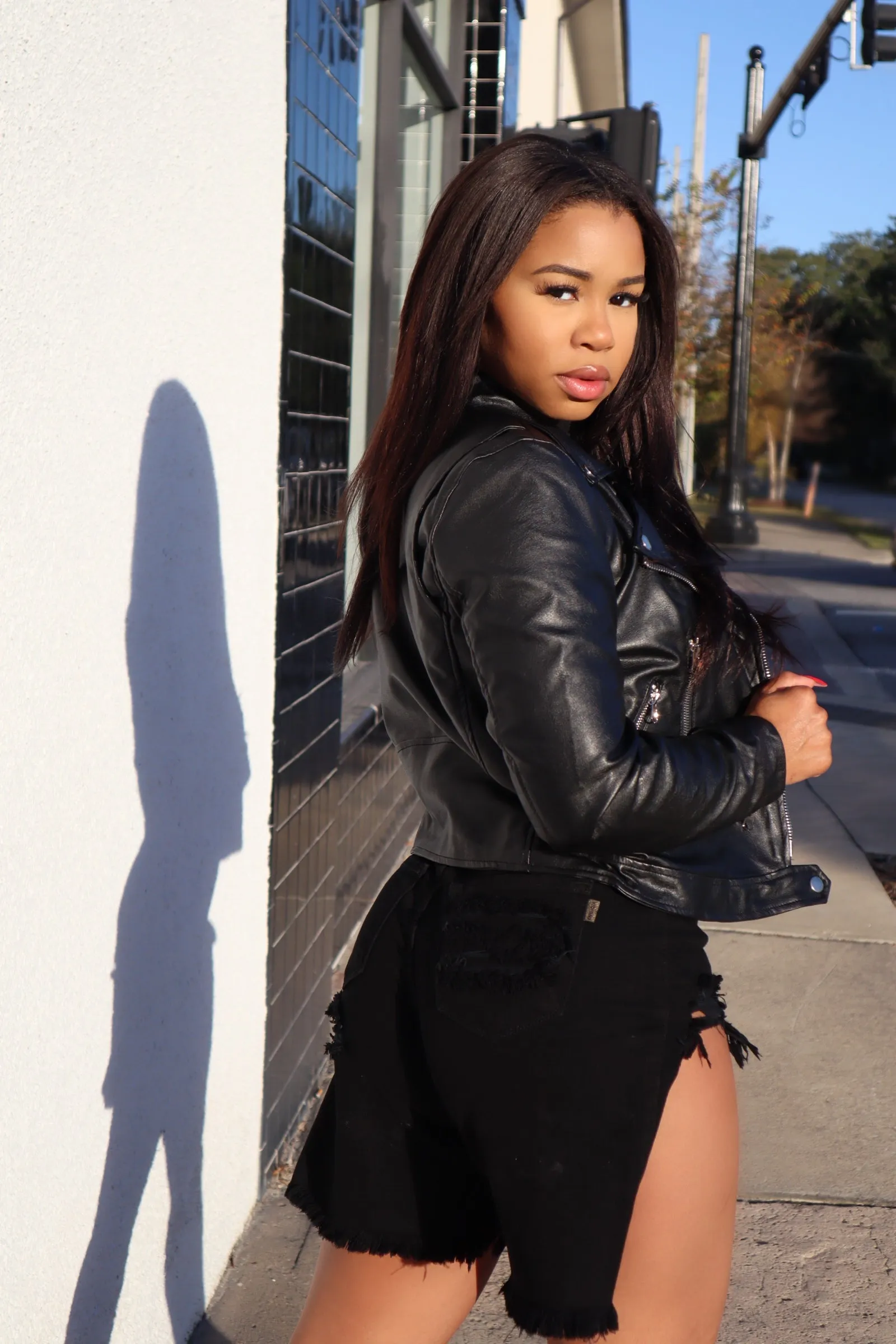 Black Moto Jacket