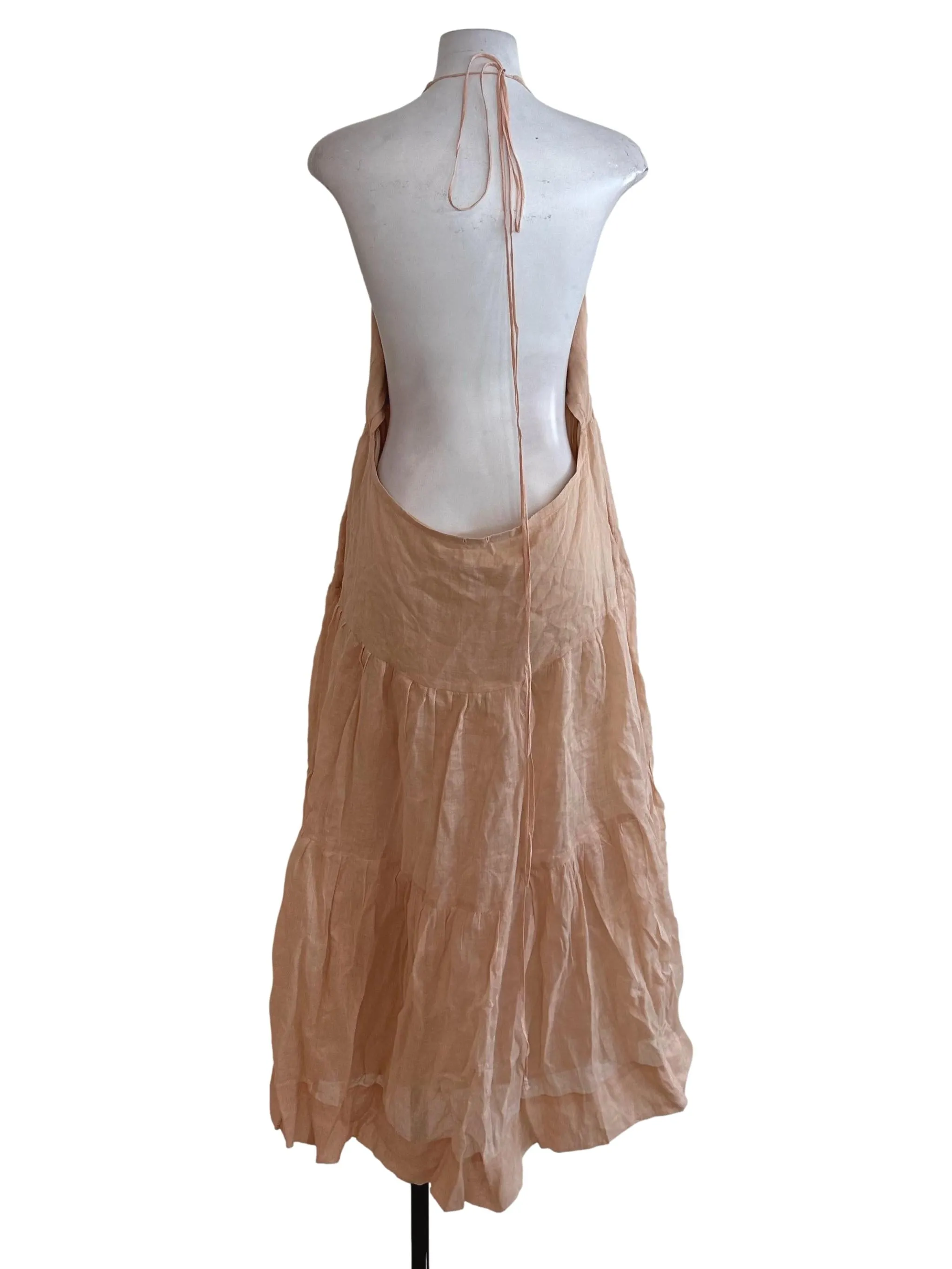 Black Round Neck Laced Dress