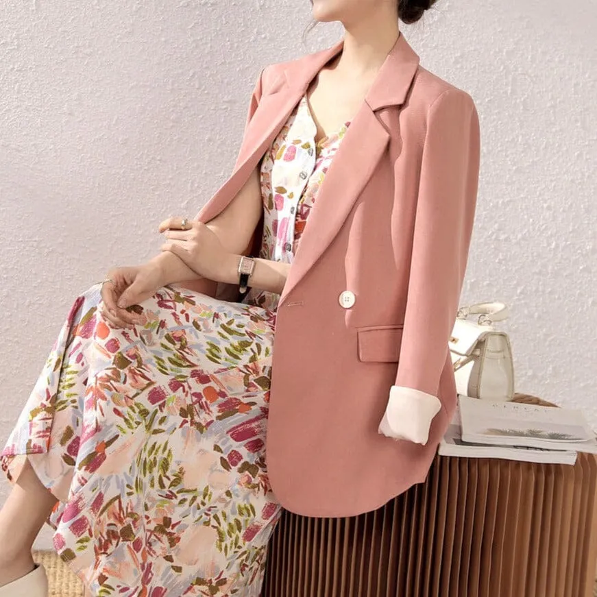 Blazer Rose - Léonie