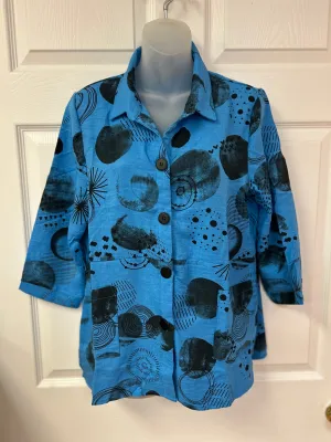 Blue Surprise Blouse