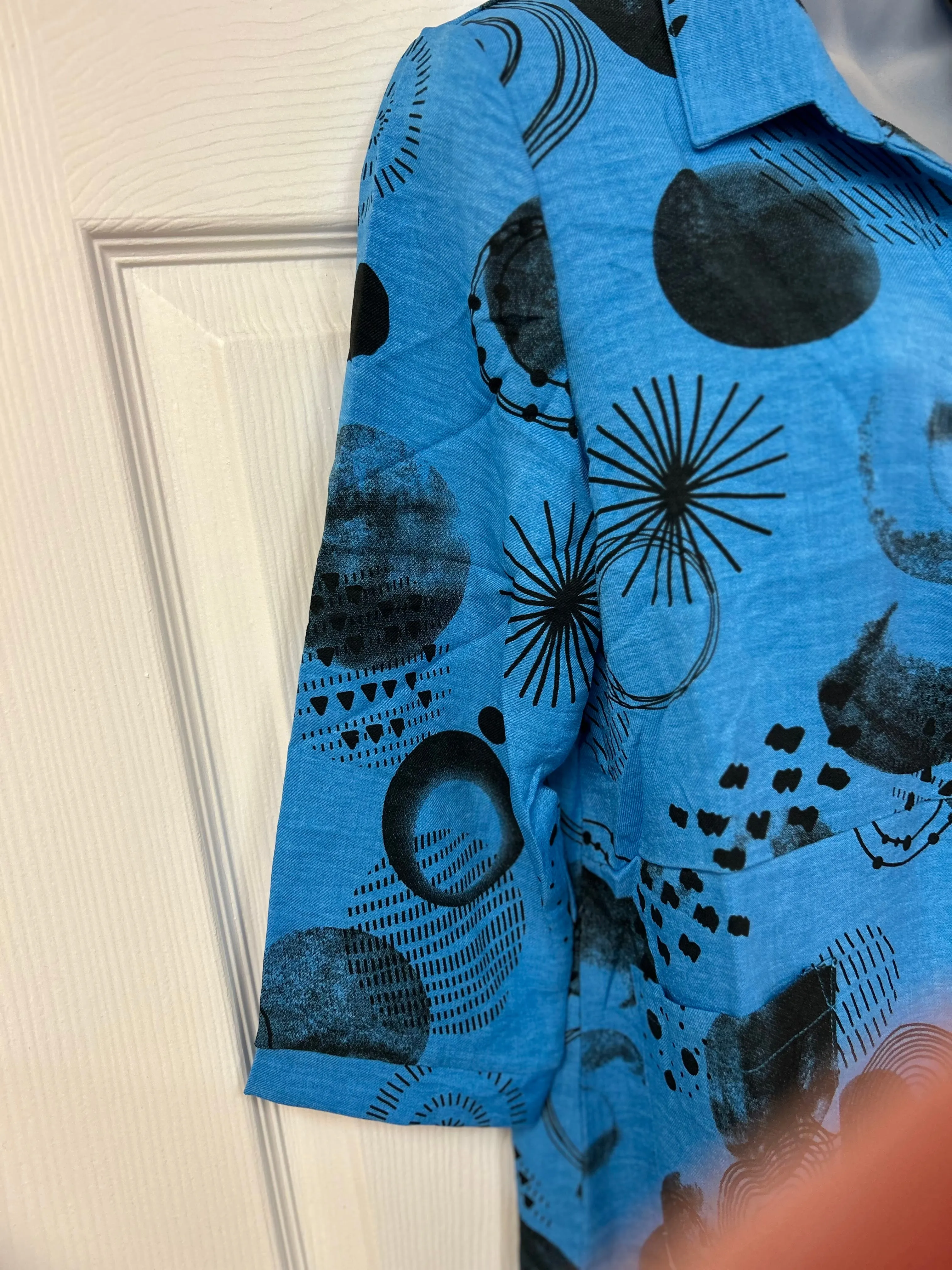 Blue Surprise Blouse