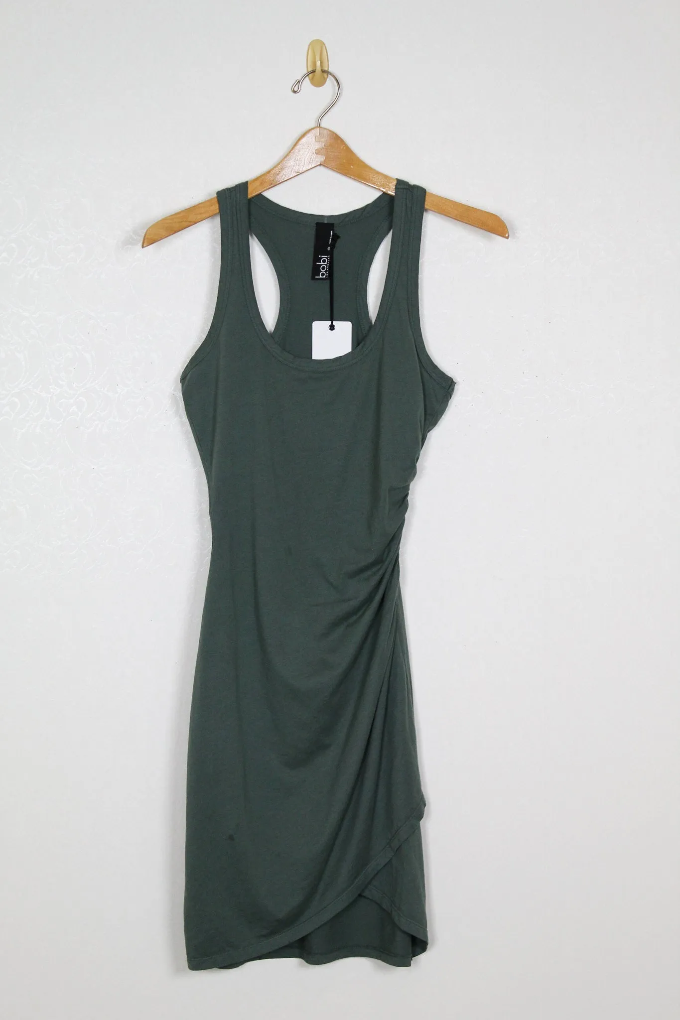 Bobi Surplice Tank Dress