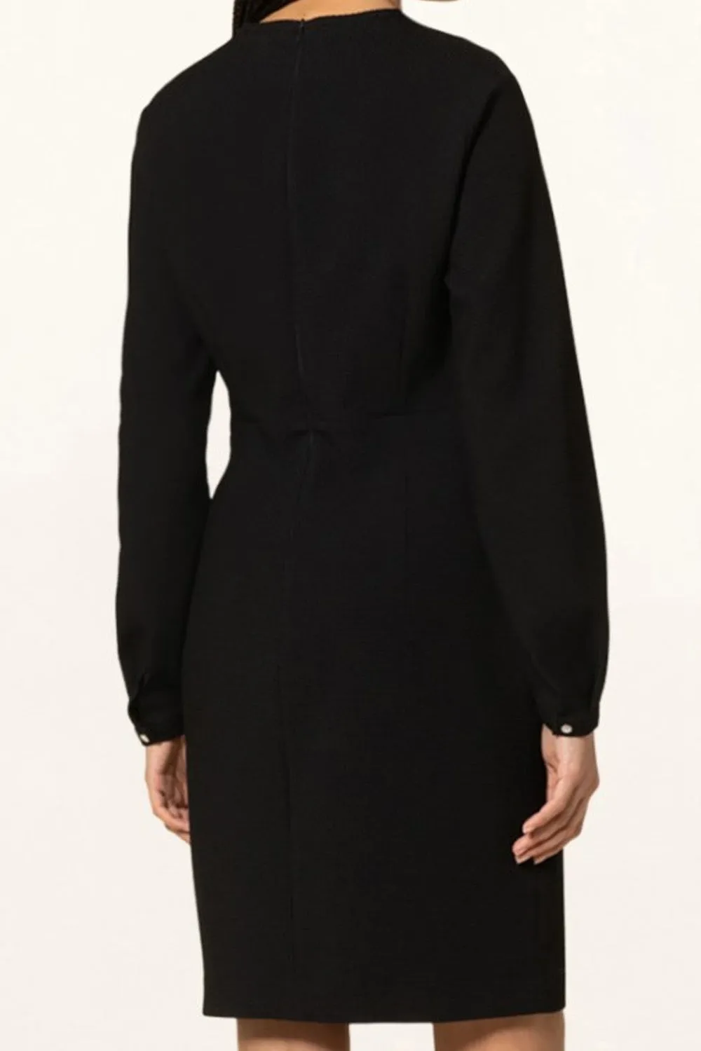 Botanical Black Dress