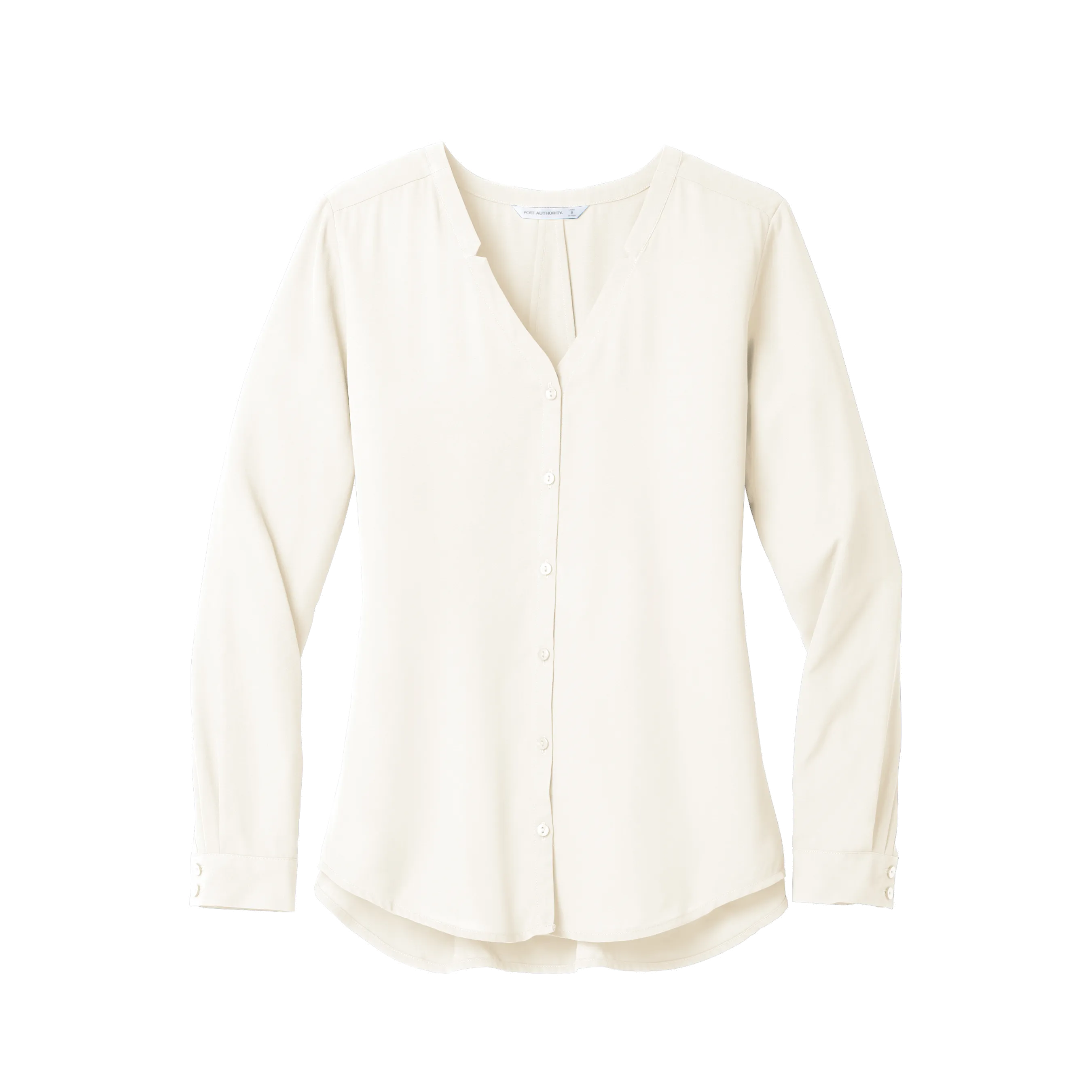 C1950 Ladies Long Sleeve Button-Front Blouse