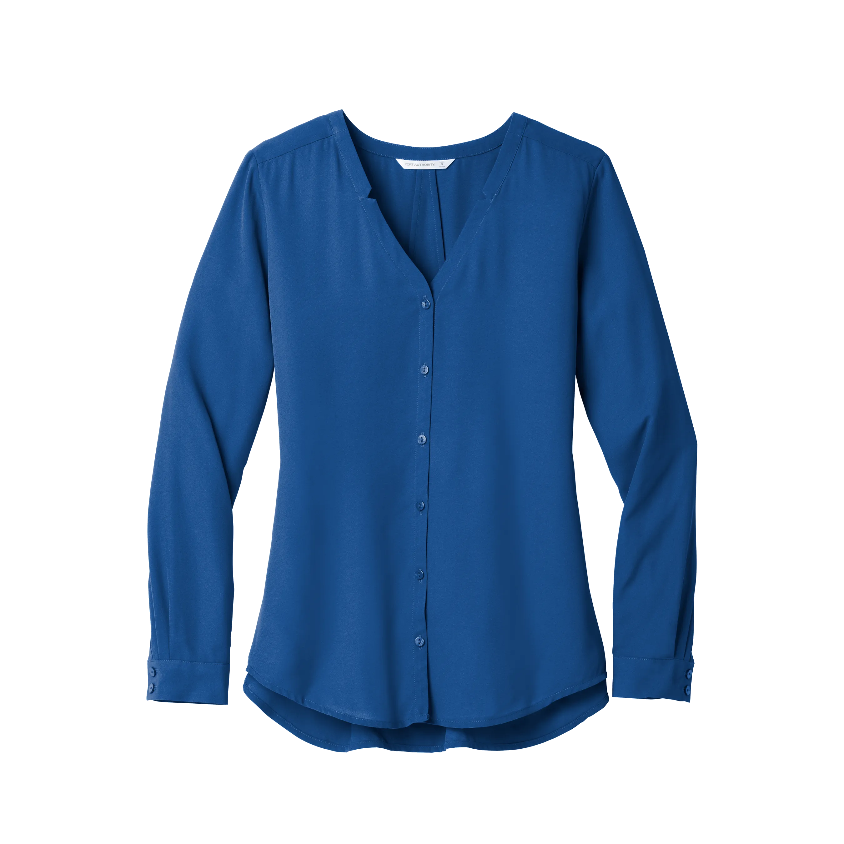 C1950 Ladies Long Sleeve Button-Front Blouse
